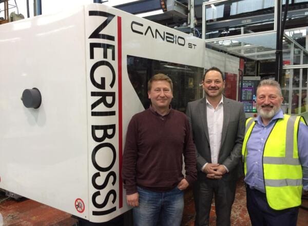  Counterplas Takes Delivery of NEW Negri Bossi Machine