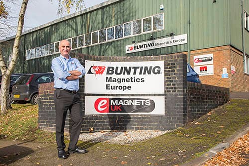 Plastics news Dave Hills from Bunting Magnetics