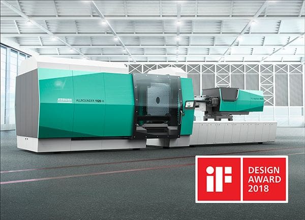 Plastics news Arburg’s Allrounder 1120 H Wins iF Design Award 2018