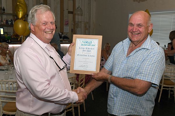 Plastics news - Plastic Still Fantastic for Peter Laking as he Celebrates 50 Years With Luxus