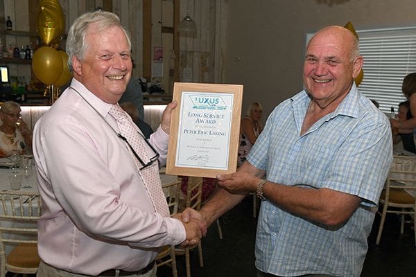  Plastic Still Fantastic for Peter Laking as he Celebrates 50 Years With Luxus