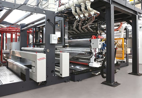 Plastics news AMUT’s 3 Section Cast-Laminating Line for Barrier Film Production