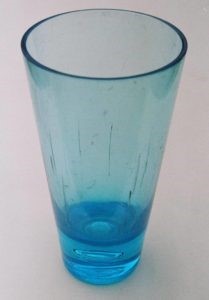 Stress crack in plastic cup