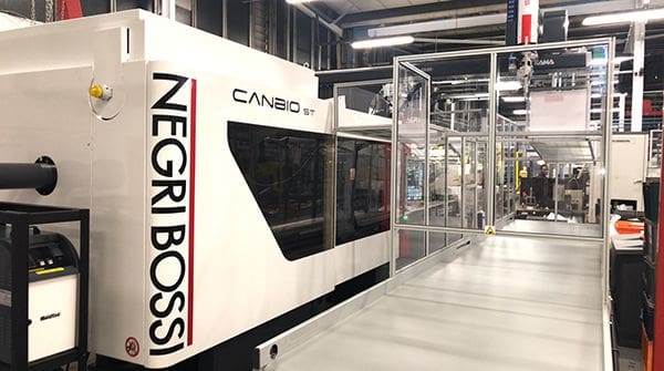  LVS Small Plastic Parts Adds Two 3-Axis SYTRAMA Robots