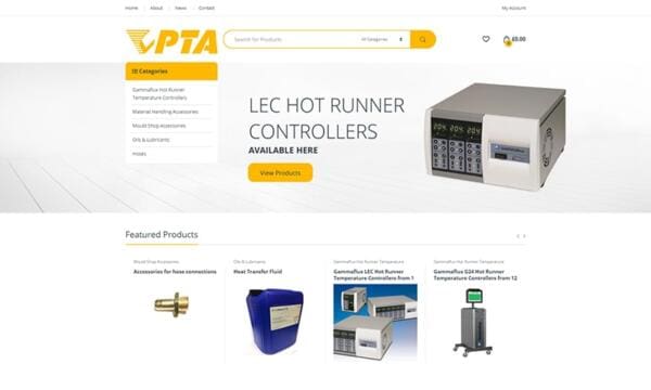 PTA UK website homepage