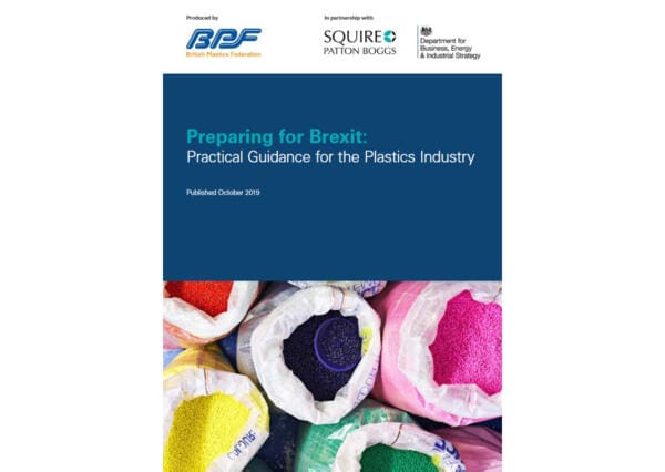  BPF Release Guide to Help Plastics Companies Prepare for Brexit