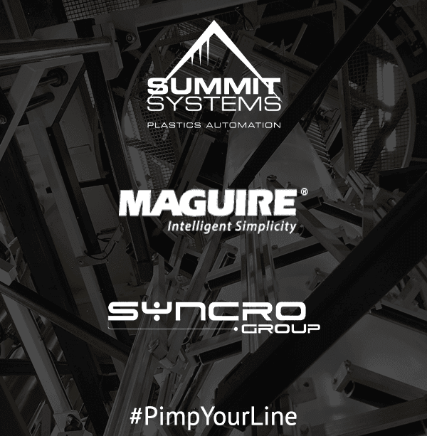 Summit Systems, Maguire & Syncro logos