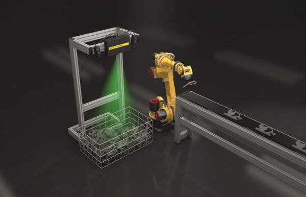 FANUC Launches New 3D Vision Sensor with Extended Field of Vision