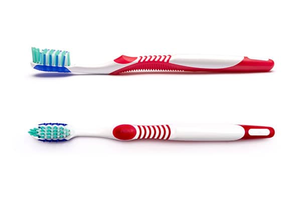 Plastic toothbrush