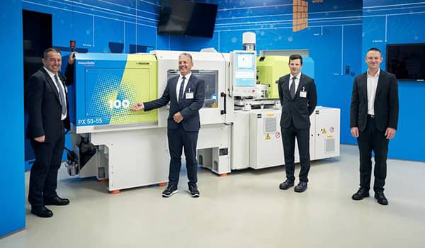 100th KraussMaffei injection moulding machine delivered to Polycom