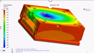 Image 12: Predicted mould deflection