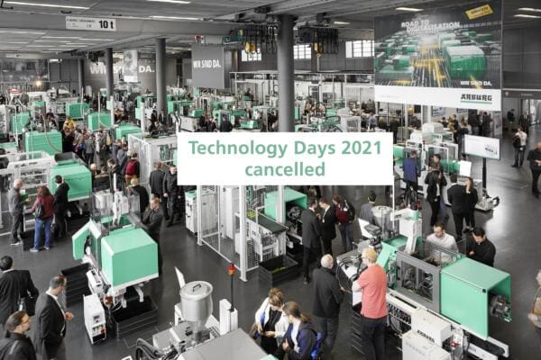 ARBURG Technology Days 2021 cancelled