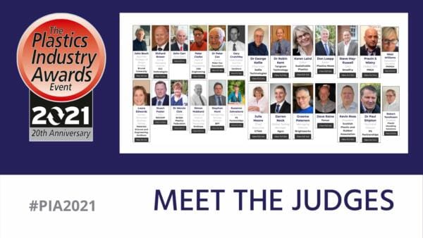 Plastics industry awards 2021 judges