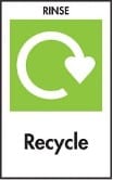 Recycle, Rinse symbol