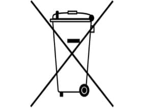 Waste electricals symbol