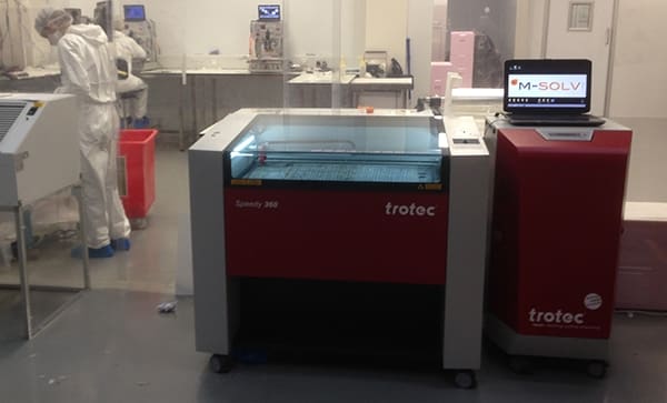 M-Solv chooses Trotec Laser (Speedy 360)
