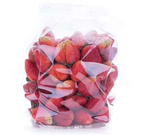 strawberries in packaging