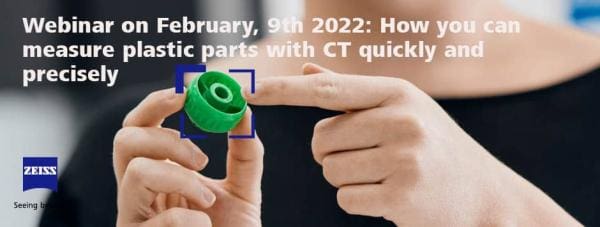  ZEISS Webinar: How You Can Measure Plastic Parts With CT Quickly and Precisely