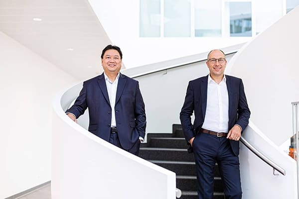 KUKA's Alexander Tan and Peter Mohnen 