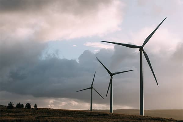 wind turbines