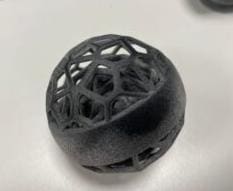 3D printed part/ball