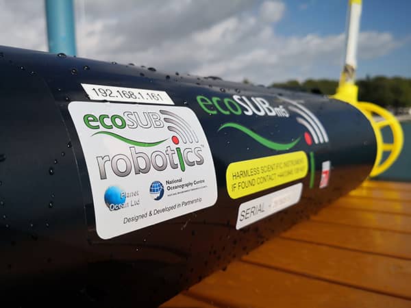 ecoSUB’s autonomous underwater vehicles