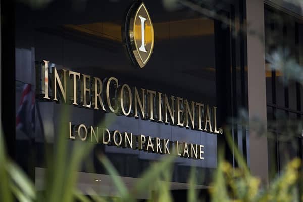 InterContinental Hotel on London Park Lane
