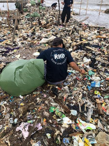 Summit Systems & Oceans Integrity Partnership - sorting through waste