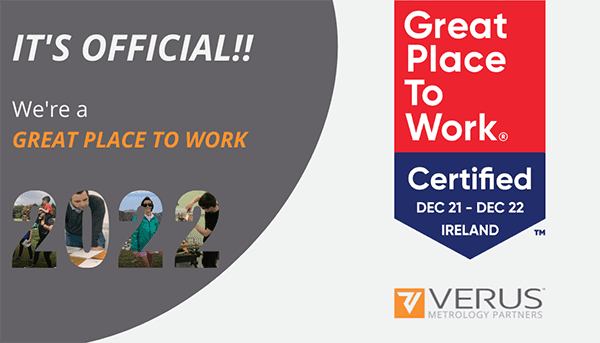 Verus Metrology Partners - Great Place to Work