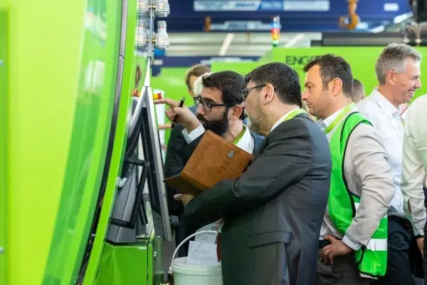 Customers prospecting Engel machinery