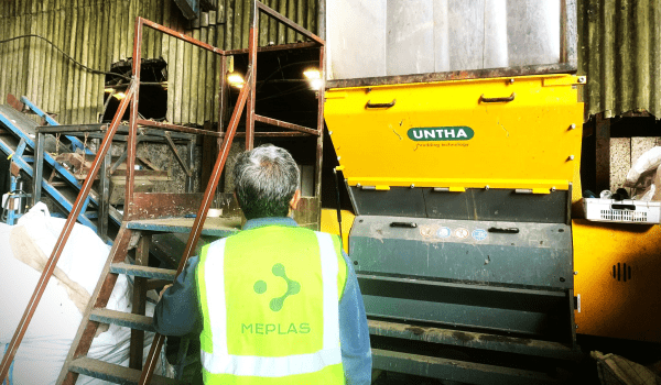  UNTHA Shredder at the Heart of Meplas Plastic Recycling Operation