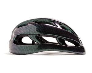 shiny bike helmet