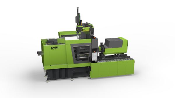 Featuring smart assistance, the all-electric e-mac injection moulding machine automatically compensates for fluctuations in the raw material to ensure consistently high part quality.