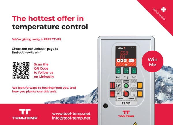  The Hottest Offer in Temperature Control – Tool-Temp Giveaway!