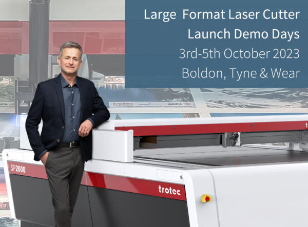 Trotec Laser introduces large format laser cutter at UK headquarters - Eye  on Display