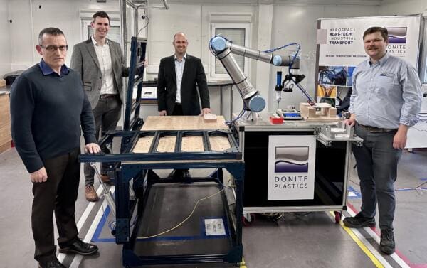  Donite Plastics Delivers on Innovative Aerospace Project