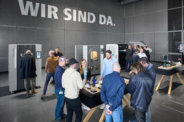 ARBURGadditive area with range of 3D printers