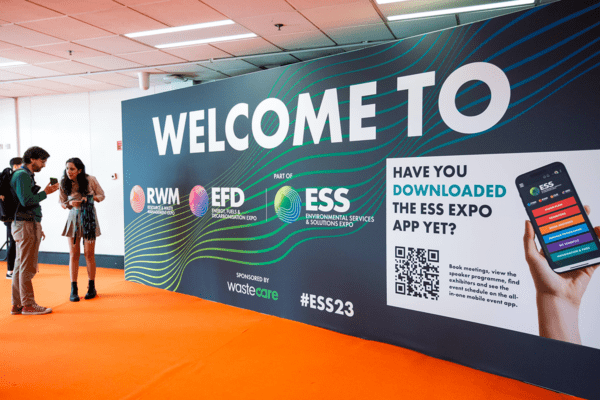 Welcome Sign to ESS EXPO