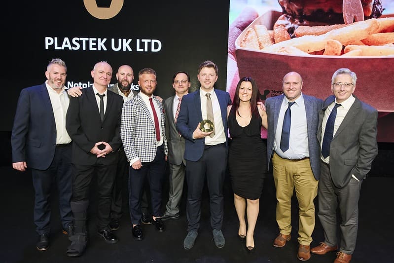 Plastek Group UK & Notpla Celebrate Gold Award for Sustainable Product Design at the Pentawards