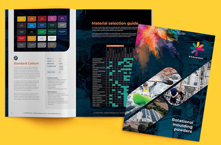  Broadway Launches Expanded Rotational Moulding Powders Range with New Brochure