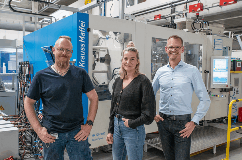  Demmel Joins KraussMaffei’s pioneersClub Improving Injection Moulding Operations