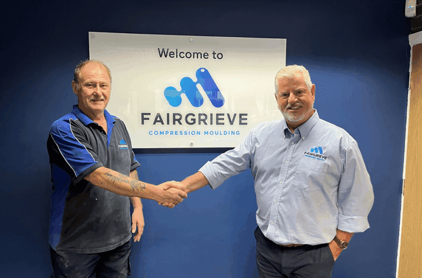  Brian Coundon Retires After 44 Years of Service at Fairgrieve Compression Moulding