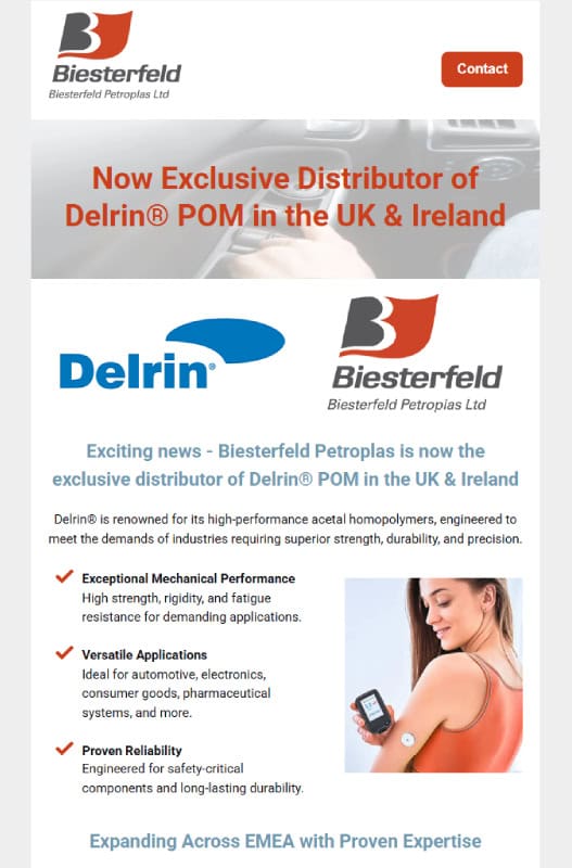 Biesterfield Pertroplas mailshot