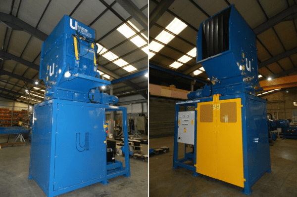 Two pictures of Ulsters Shredders.