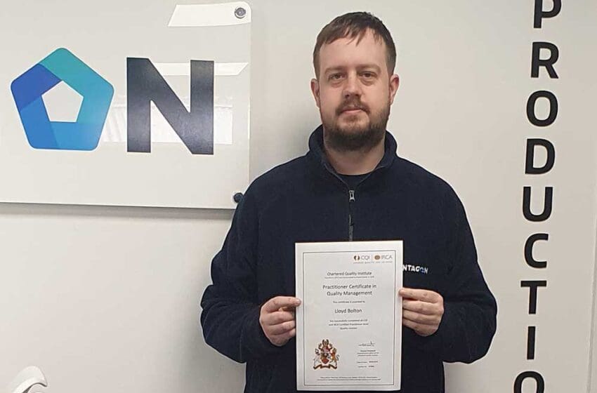  Pentagon Plastics’ Quality Leader Achieves CQI Practitioner Certification
