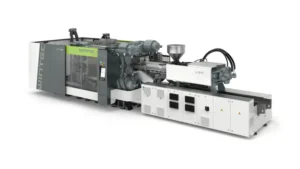 The WINTEC t-win two-platen injection moulding machine.