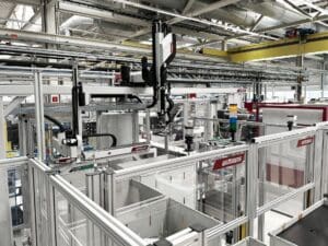 Two WITTMANN linear robots.