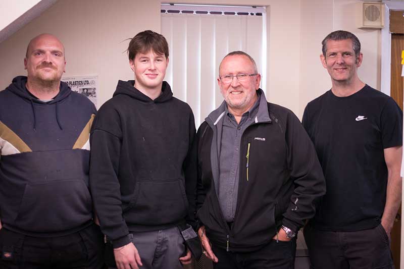 Allthread team members at the 50th celebrations