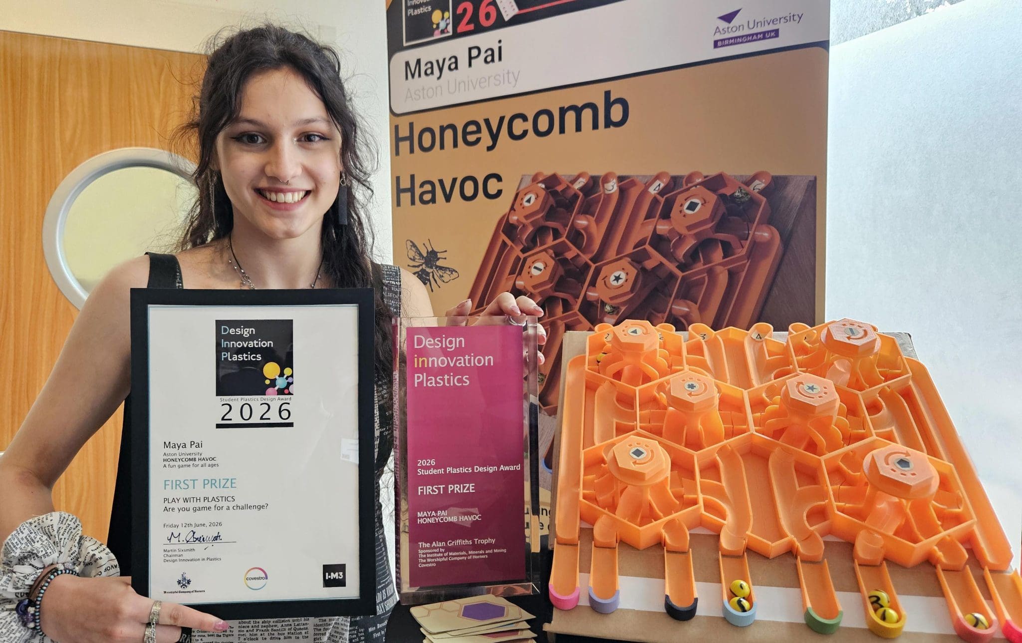 Equal 1st: Maya Pai – Aston University – Honeycomb Havoc