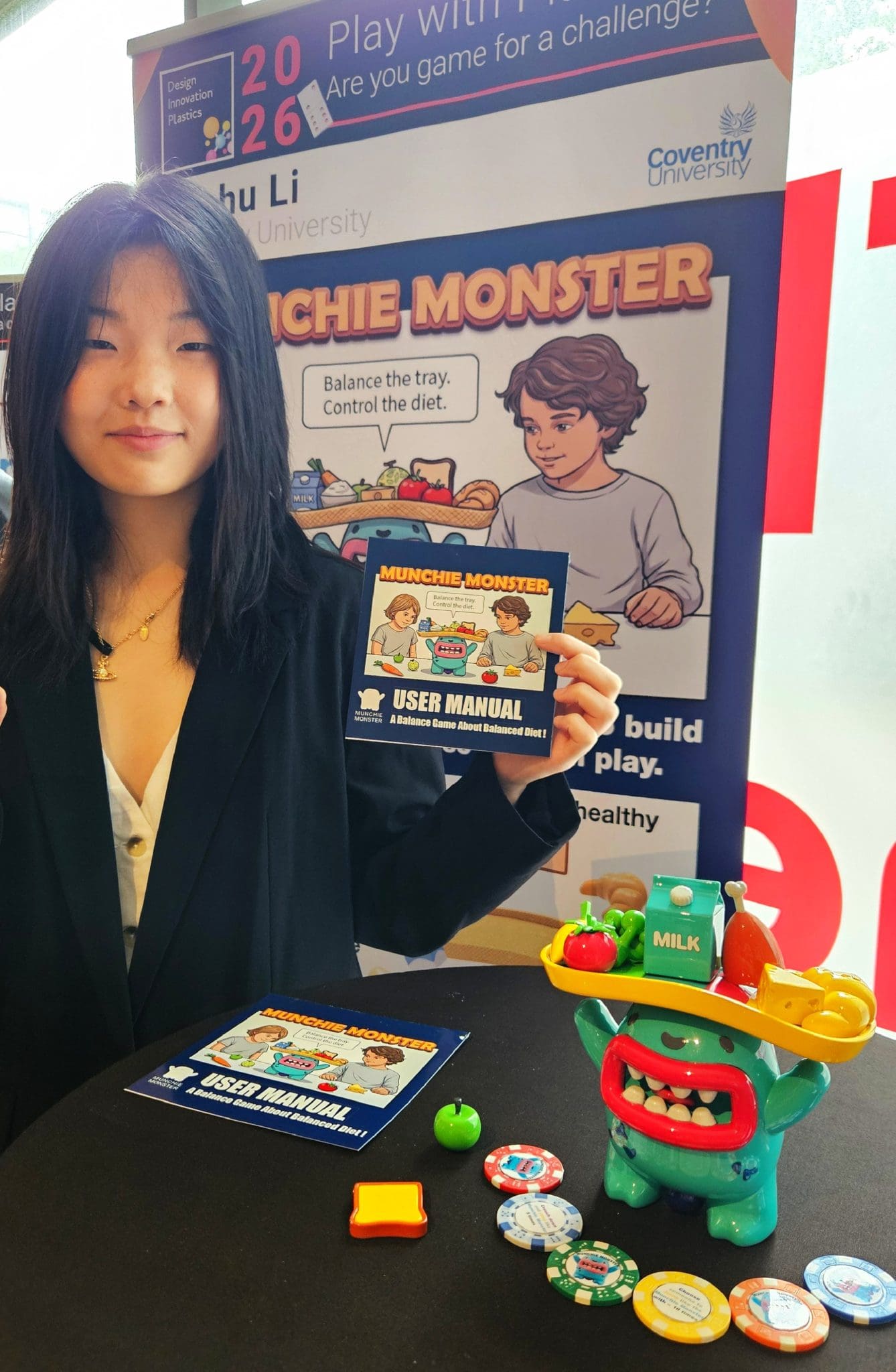 Yushu (Diane) Li – Coventry University – Munchie Monster.